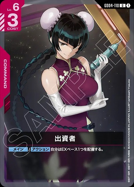 出資者 【GCG/GD04/110U】
